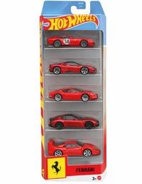 Produktbild: Hot Wheels Ferrari 5er-Pack