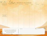Produktbild: Sadhguru Weekly Planner Notepad