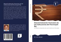 Produktbild: Descentralizaci&oacute;n financiera de las instituciones del Panchayati Raj