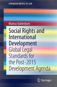 Produktbild: Social Rights and International Development