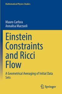 Produktbild: Einstein Constraints and Ricci Flow