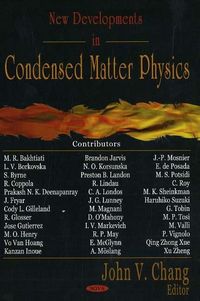 Produktbild: New Developments in Condensed Matter Physics