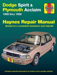 Produktbild: Dodge Spirit & Plymouth Acclaim 1989-95