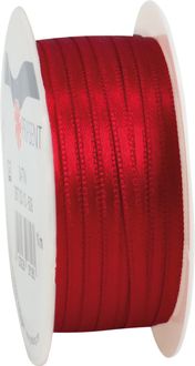 Produktbild: PR&Auml;SENT Geschenkband Satin, dunkelrot