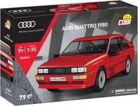 Produktbild: COBI 24664 - Audi Quattro 1980, rot, 1:35, Bausatz, 79 Klemmbausteine