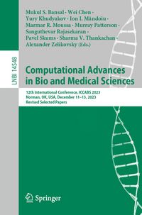 Produktbild: Computational Advances in Bio and Medical Sciences