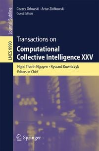 Produktbild: Transactions on Computational Collective Intelligence XXV