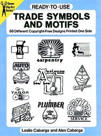 Produktbild: Ready-To-Use Trade Symbols and Motifs: 88 Different Copyright-Free Designs Printed One Side