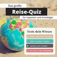 Produktbild: Das gro&szlig;e Reise-Quiz f&uuml;r Experten und Einsteiger