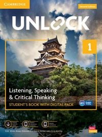 Produktbild: Unlock Level 1 Listening, Speaking and Critical Thinking Student's Book with Digital Pack
