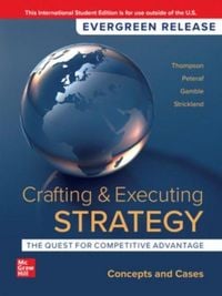 Produktbild: Crafting & Executing Strategy: The Quest for Competitive Advantage: Concepts and Cases: 2024 Release ISE