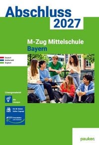 Produktbild: M-Zug Mittelschule Bayern | pauker L&ouml;sungsband 2027