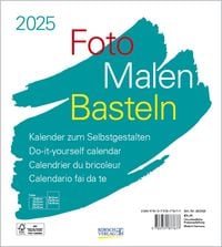 Bild vom Artikel Foto-Malen-Basteln Bastelkalender weiß 2025 vom Autor 