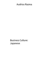 Produktbild: Business Culture: Japanese (Digital Journal Essays, #1)