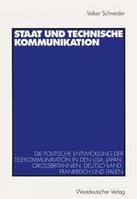 Produktbild: Staat und technische Kommunikation