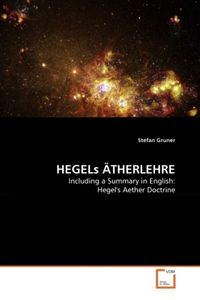 Produktbild: Gruner, S: Hegels &Auml;therlehre