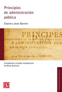 Produktbild: Principios de administraci&oacute;n p&uacute;blica