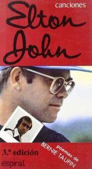 Produktbild: Canciones de Elton John : poemas de Bernie Taupin
