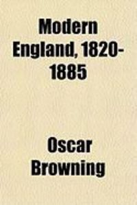Produktbild: Modern England, 1820-1885