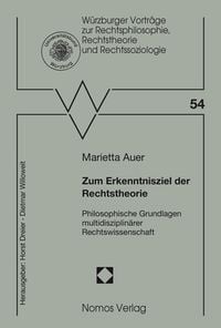 Produktbild: Zum Erkenntnisziel der Rechtstheorie