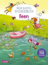 Produktbild: Mein buntes Stickerbuch: Feen