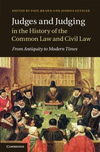 Produktbild: Judges and Judging in the History of the Common Law and Civil Law