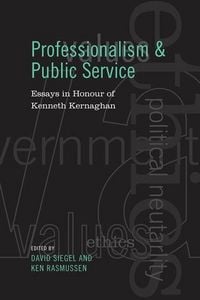 Produktbild: Professionalism and Public Service