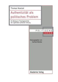 Produktbild: Authentizit&auml;t als politisches Problem
