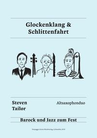 Produktbild: Glockenklang & Schlittenfahrt: Ausgabe f&uuml;r Altsaxophonduo