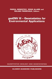 Produktbild: GeoENV III &mdash; Geostatistics for Environmental Applications