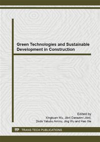 Produktbild: Green Technologies and Sustainable Development in Construction