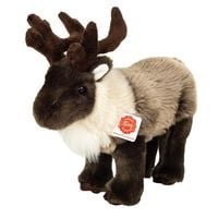 Produktbild: Teddy Hermann 90854 - Rentier stehend, Pl&uuml;sch, 32 cm