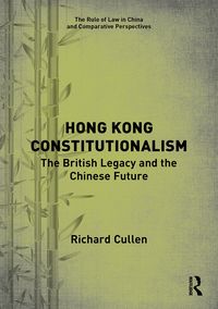Produktbild: Hong Kong Constitutionalism