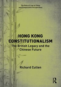 Produktbild: Hong Kong Constitutionalism