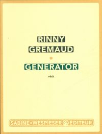 Produktbild: Generator : r&eacute;cit
