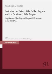 Produktbild: Sertorius, the Exiles of the Sullan Regime and the Provinces of the Empire