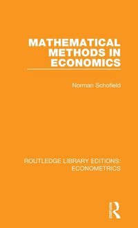 Produktbild: Mathematical Methods in Economics