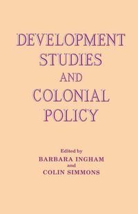 Produktbild: Development Studies and Colonial Policy