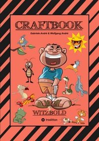 Produktbild: Craftbook - Witzbold - Lustige Motive - Ausmalvorlagen - Bastle Flotte Flugflitzer - R&auml;tsel - Benny Bleistift