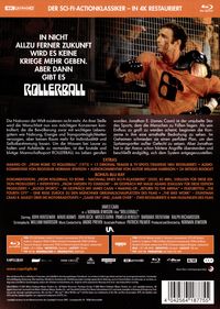 Rollerball - 3-Disc Limited Collector’s Edition im Mediabook (UHD + Blu-Ray + Bonus-Blu-Ray)