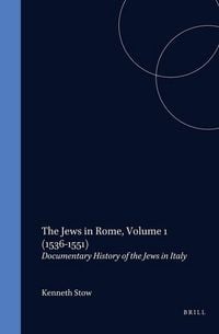 Produktbild: The Jews in Rome, Volume 1 (1536-1551)