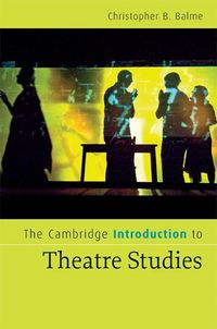 Produktbild: The Cambridge Introduction to Theatre Studies
