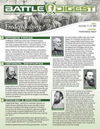 Produktbild: Battle Digest: Fredericksburg