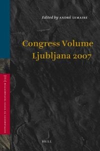 Produktbild: Congress Volume Ljubljana 2007