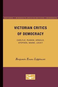 Produktbild: Victorian Critics of Democracy