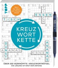 Produktbild Die Kreuzwortkette – 150 verknüpfte Kreuzworträtsel. Mit original PILOT Stift!