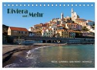 Produktbild: Riviera und Mehr - Nizza, Cannes, San Remo, Monaco (Tischkalender 2027 DIN A5 quer), CALVENDO Monatskalender