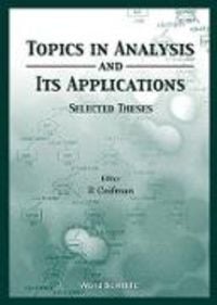 Produktbild: Topics in Analysis and Its Applications, Selected Theses