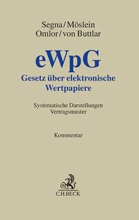 Produktbild: Gesetz &uuml;ber elektronische Wertpapiere. eWpG