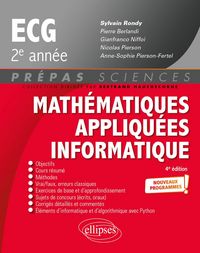 Produktbild: Math&eacute;matiques appliqu&eacute;es - Informatique - pr&eacute;pas ECG 2e ann&eacute;e - Programme 2022